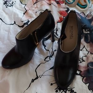 Michael by Michael Kors leather booties